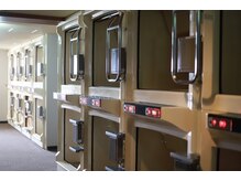 カプセルホテル完備！泊りでサウナ！