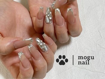 モグネイル(Mogunail)/ガラスフレンチ/埋め尽くし