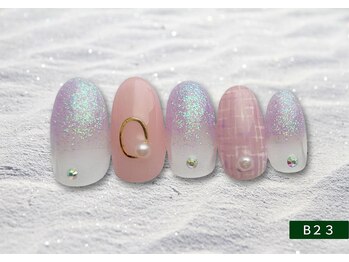 アイラッシュアンドネイルサロン カンカ(Kanka)/ネイルデザインB27￥5,800