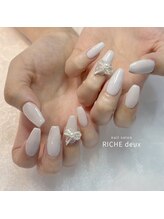 リッシュ ドゥ(RICHE deux)/シンプルロングネイル