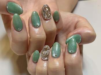 インク(inc)/マグネット&埋めつくしネイル