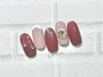 ライト ネイルズ ニシノミヤ(light nails NISHINOMIYA)/クリスマスネイル