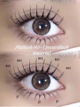 ライル(RILE)/↑↓Flat lash+UPwordlash