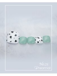 フットネイル：No.25