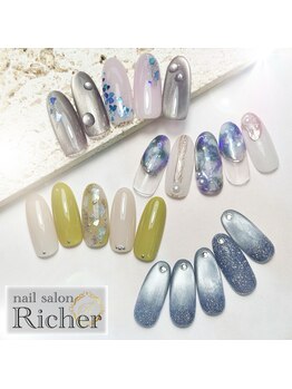 エスフィーネイルサロン リシェル(Esfy nailsalon Richer)/5月　トレンドアートデザイン