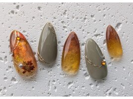 紅葉ネイル★もみじネイル