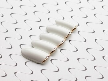 アデリー(ADELIAE)/【単色カラー】+ストーンアート