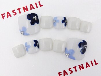 ファストネイル 立川店(FAST NAIL)/北欧風フラワーフット
