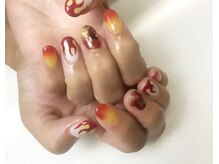サロンモワ(salon mowa)/☆炎ネイル☆
