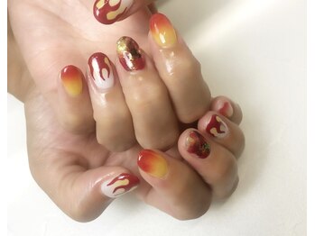 サロンモワ(salon mowa)/☆炎ネイル☆