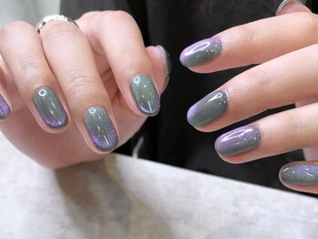 リッシュ(RICHE)/秋カラーミラーネイル