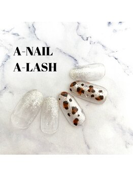 エーネイル エーラッシュ(A-NAIL A-LASH)/定額ハンドネイル