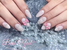 ベストネイル 池袋東口店(Best Nail)/リボンパーツ付け放題