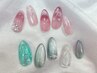 【Ｎｅｗ】-うる艶氷ネイル-　オフ無￥8480　(オフ有り￥8980)