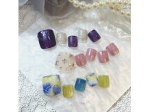 ラボーテ 月が丘店(La beaute)の雰囲気（フットネイルも多数のデザインを取り揃えています♪）