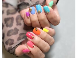 塗り替えカラーネイル♪