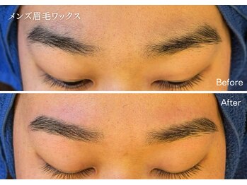 トレデュール 長町南店(Tre's dur)/眉WAXで清潔感アップ
