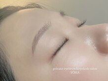 ヨウハ(YOHA)の雰囲気(眉とまつ毛で整う目元)