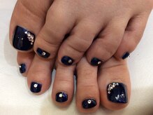 シャンネイルケアサロン(Shan Nail caresalon)/フット　ブラックカラー