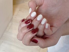 アシンメトリー。