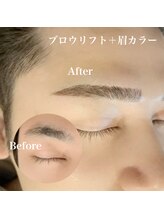 ブリエ(BRiLLER)/#ブロウリフト　#眉カラー