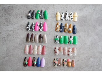 ネイル フライガール(nail FLY GIRL)/アニマル柄デザイン♪