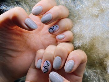 アイゴネイル 錦糸町(Aigoネイル)/ニュアンスおしゃネイル