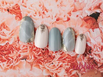 アビー 目白店(abbie)/ペールアクア◇¥15026