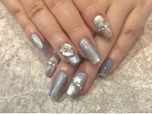 ガーデン ヘア&エステ&ネイル Garden/グレーマグネットワンカラー