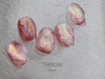 スロウヌーヴ(THROW neuve)の写真/【NEWOPEN】ニュアンスカラー100色以上！コーデに差がつくワンランク上のシンプルネイルを☆