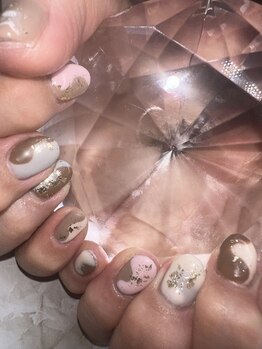 キララネイルズ(KIRaRa NAILS)/バレンタインチョコネイル