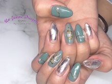 アン ジョーヌドラゴ/【自爪ネイル】くすみカラー