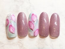 お気軽ビューティエーヴィヒ(Ewig)/8月キャンペーンネイル♪