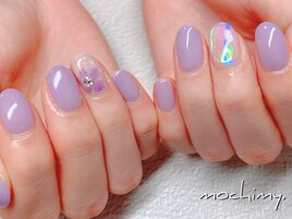 ＊紫陽花風ネイル＊