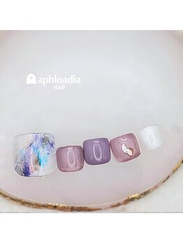 アフローディアネイル ネオ 葛西店(aphloadia nail neo)/フットジェルデザインアート定額