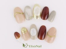 エリクサーネイル 池袋(Elixir Nail)/定額a シンプル/クーポン使用