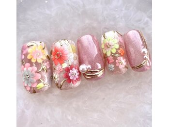 アトリエ クク(atelier cucu)/インド刺繍ネイル