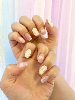 キューシーネイル 川崎(QcNail)/夢かわな雰囲気に