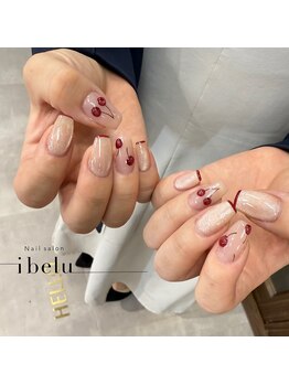 イベル(ibelu)/さくらんぼネイル