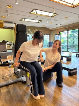 シー バイ ボニーズ(SHE by boneedz)の写真/【入会金無料キャンペーン中】運動が苦手な方こそ◎元料亭の和モダン空間で女性スタッフが優しくサポート。