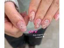 アングゥ ウル(ungu ul)/ピンクマグネット×レオパード