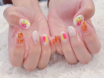 #ネオンネイル