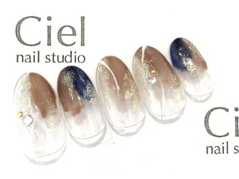 シエルネイルスタジオ 新宮店(Ciel nail studio)/ニュアンスグラデーション☆彡