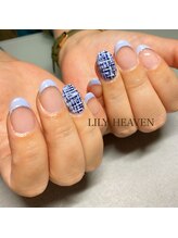 リリーヘブン(LILY HEAVEN)/ツイードネイル