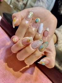 ターコイズnail☆*°