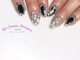 【自爪ネイル】ブラックネイル