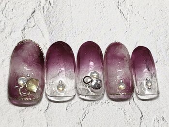 ネイルサロン 爪/秋冬ネイル