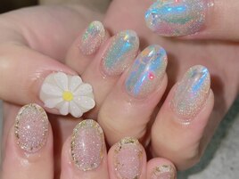 うるうるフラワーネイル【池袋】