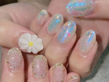 プライズアイリス アイラッシュ 池袋東口店(prize Iris eyelash)/うるうるフラワーネイル【池袋】