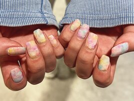 パステル質感デザイン